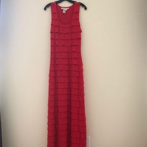 Tiered stretch Maxi Dress
